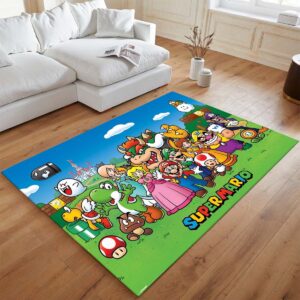 Alternative view of Super Mario – Charaktere 14 Teppich - TOK