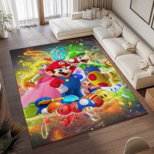 Alternative view of Super Mario – Charaktere 17 Teppich - TOK