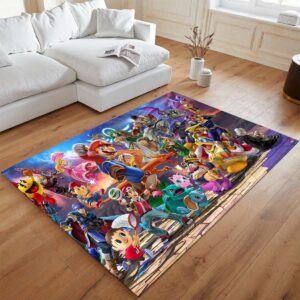 Alternative view of Super Mario – Charaktere 20 Teppich - TOK
