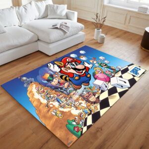 Alternative view of Super Mario – Charaktere 33 Teppich - TOK