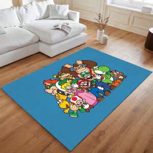 Alternative view of Super Mario – Charaktere 35 Teppich - TOK