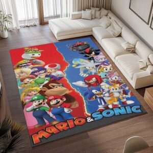 Alternative view of Super Mario – Charaktere 37 Teppich - TOK