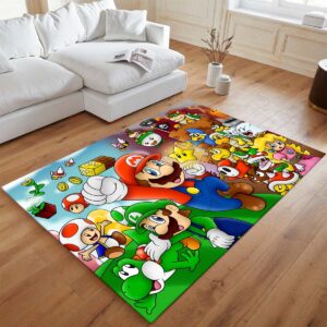 Alternative view of Super Mario – Charaktere 43 Teppich - TOK
