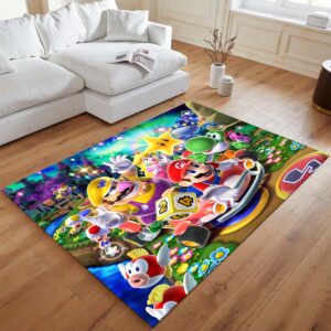 Alternative view of Super Mario – Charaktere Teppich - TOK
