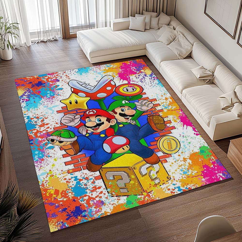 Super Mario – Luigi Teppich - TOK – Bild 2