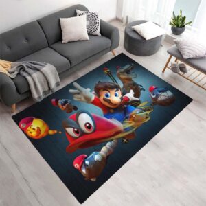 Super Mario Odyssey 2 Teppich - TOK