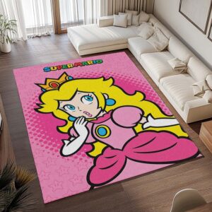 Alternative view of Super Mario – Prinzessin Peach Teppich - TOK