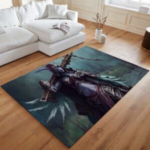 Alternative view of Sylvanas Windläufer World of Warcraft 2 Teppich - TOK