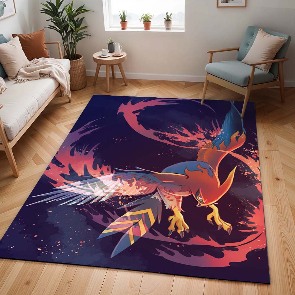 Fiaro Pokémon - Talonflame Pokemon 7 Teppich - TOK