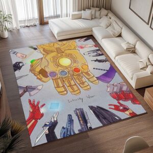 Alternative view of Thanos – Handschuhe – Avengers – Marvel – Infinity War Teppich - TOK