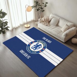 The Blues Chelsea Fußballclub Sportteam 02 Teppich