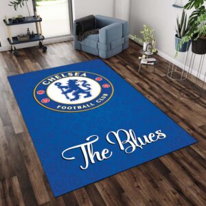 The Blues Chelsea Fußballclub Sportteam 05 Teppich