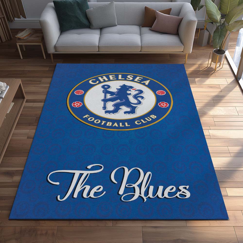 The Blues Chelsea Fußballclub Sportteam 05 Teppich – Bild 2