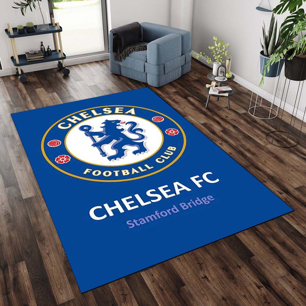The Blues Chelsea Fußballclub Sportteam 07 Teppich