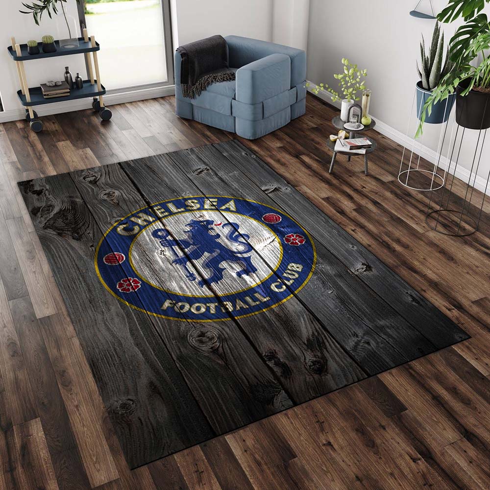 The Blues Chelsea Fußballclub Sportteam 08 Teppich
