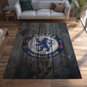 Alternative view of The Blues Chelsea Fußballclub Sportteam 08 Teppich
