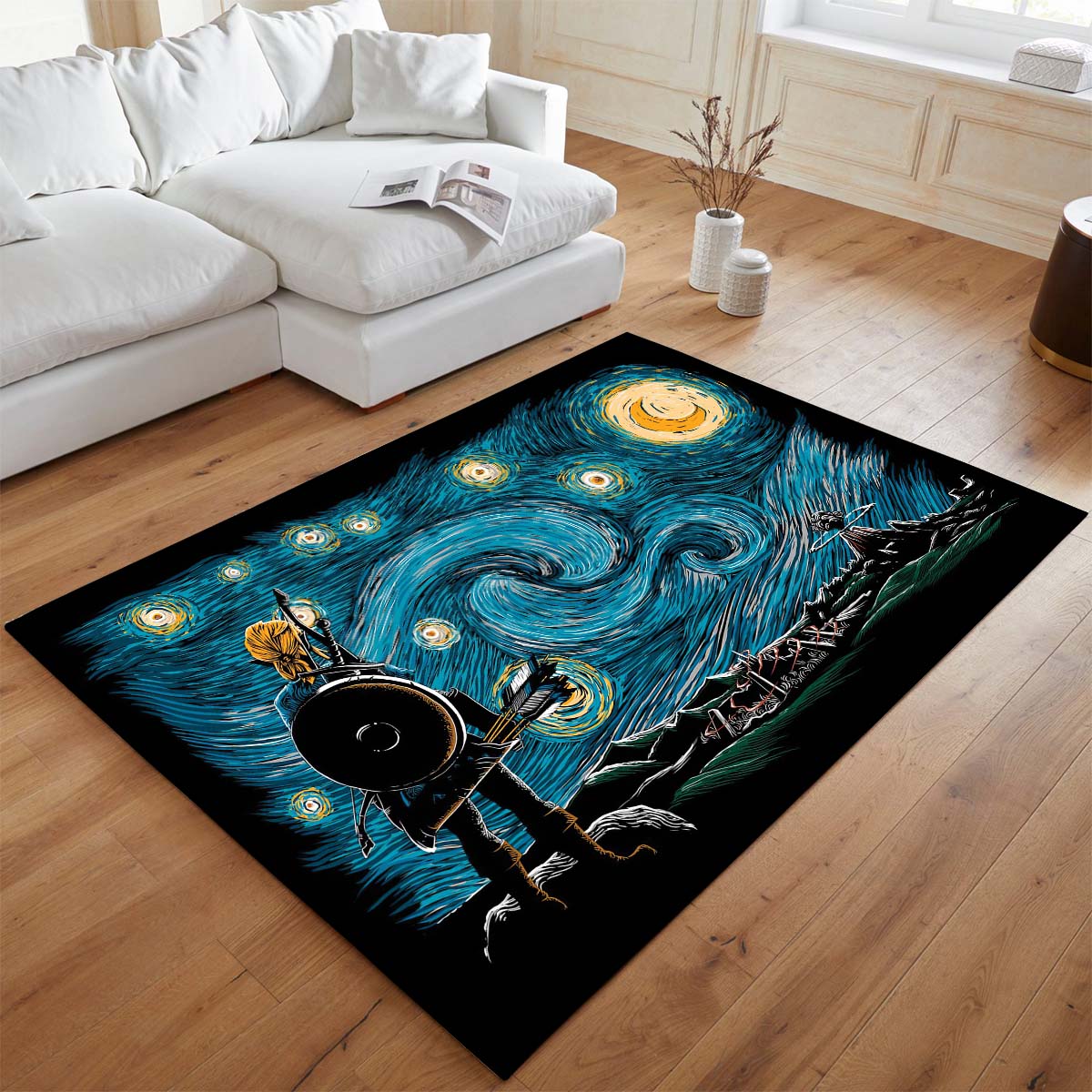 Die Legende von Zelda Van Gogh Stil Teppich - TOK – Bild 2
