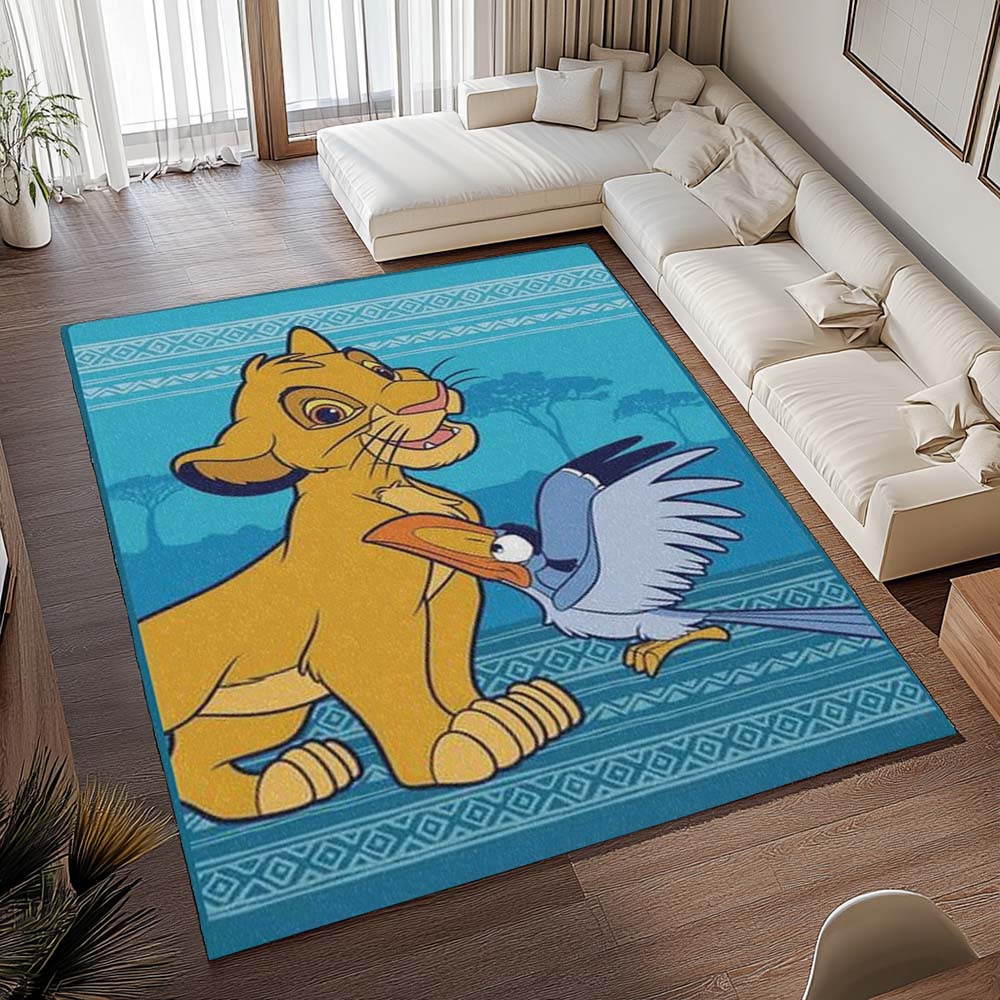 Der König der Löwen – Simba und Zazu Teppich - TOK – Bild 2