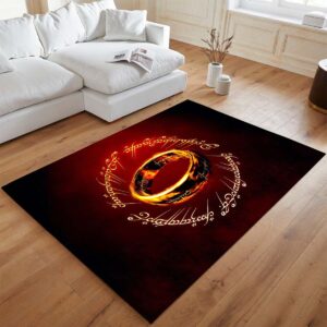 Alternative view of Der Herr der Ringe 1 Teppich - TOK