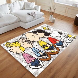 Alternative view of Die Peanuts – Charaktere 6 Teppich - TOK