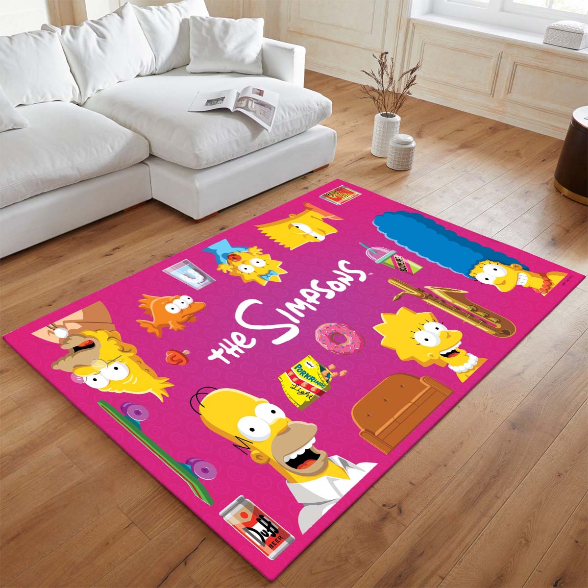 Die Simpsons – Alle Figuren 16 Teppich - TOK – Bild 2