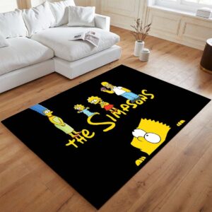 Alternative view of Die Simpsons – Alle Figuren 18 Teppich - TOK