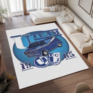 Alternative view of 1. FC Magdeburg -  FCM Teppich 4 - Teppich für Fans