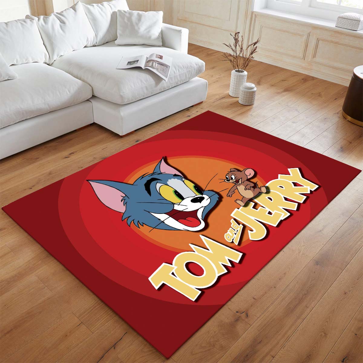Tom und Jerry – Cartoon-Figuren 01 Teppich - TOK – Bild 2