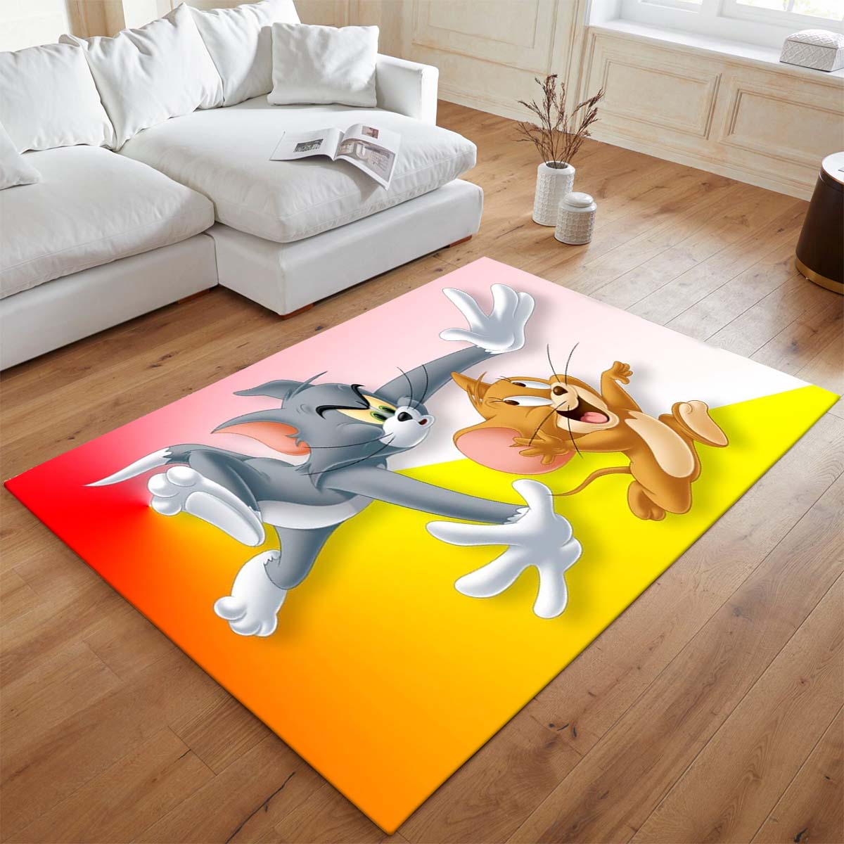 Tom und Jerry – Cartoon-Figuren 02 Teppich - TOK – Bild 2