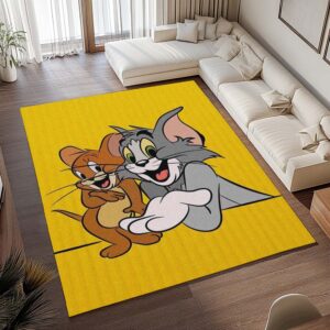 Alternative view of Tom und Jerry – Cartoon-Figuren 03 Teppich - TOK