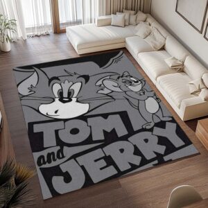 Alternative view of Tom und Jerry – Cartoon-Figuren 13 Teppich - TOK