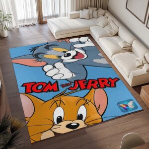 Alternative view of Tom und Jerry – Cartoon-Figuren 14 Teppich - TOK