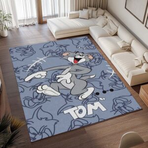 Alternative view of Tom und Jerry – Cartoon-Figuren 17 Teppich - TOK