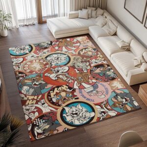Alternative view of Tom und Jerry – Cartoon-Figuren 20 Teppich - TOK