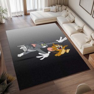 Alternative view of Tom und Jerry – Cartoon-Figuren 26 Teppich - TOK