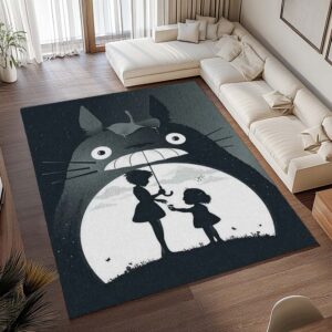 Alternative view of Totoro Mein Nachbar Totoro 27 Teppich - TOK