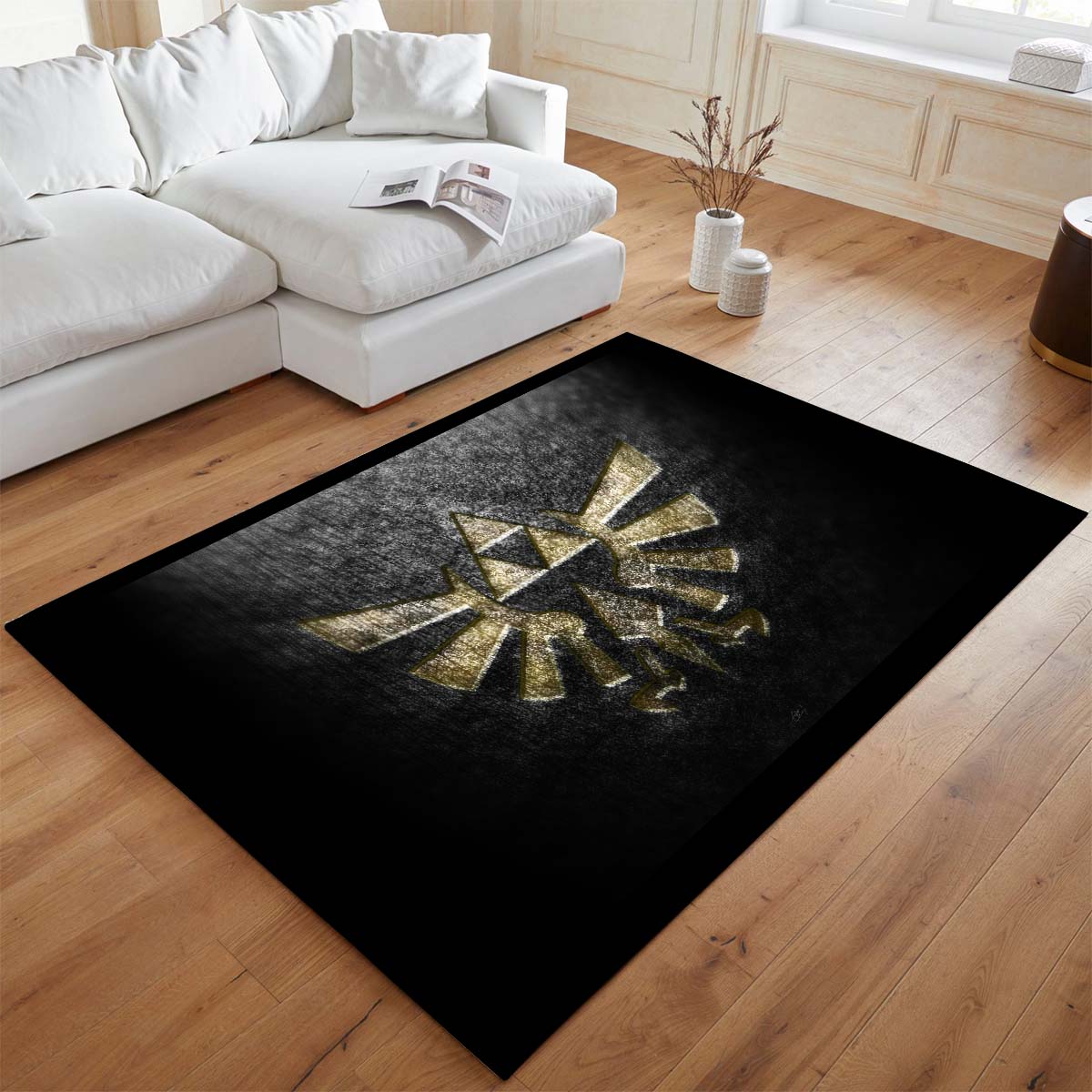 Triforce Die Legende von Zelda Stein Teppich - TOK – Bild 2