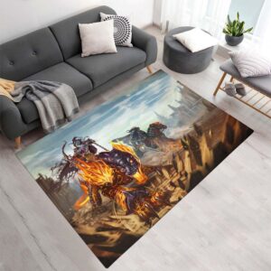 Varian Wrynn Sylvanas Windläufer World of Warcraft Teppich - TOK