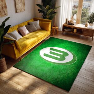 Alternative view of VfL Wolfsburg Teppich 24 - Teppich für Fans