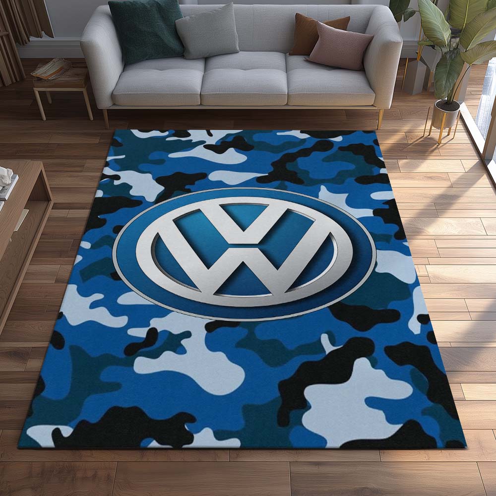 Volkswagen Blue Style Teppich - Teppich mit Automotiv-Motiv – Bild 2