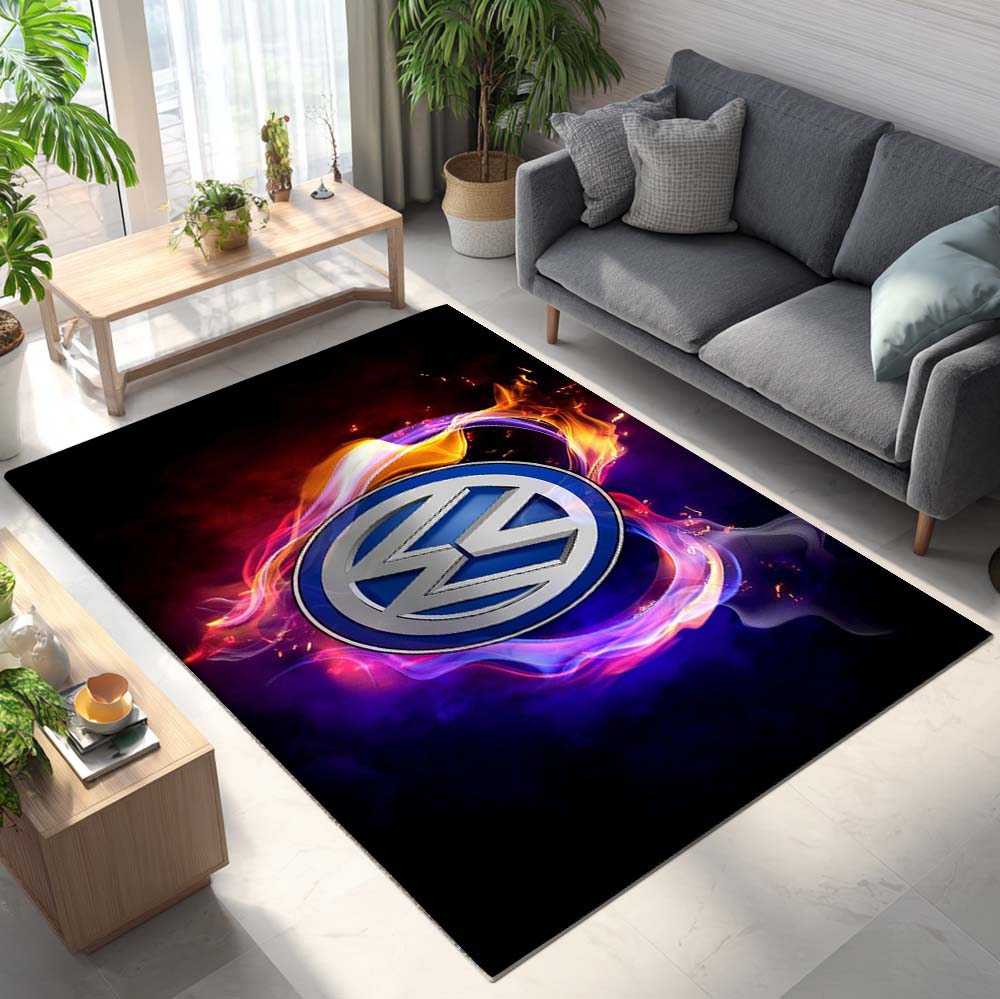 Volkswagen Fire Heart Teppich - Teppich mit Automotiv-Motiv