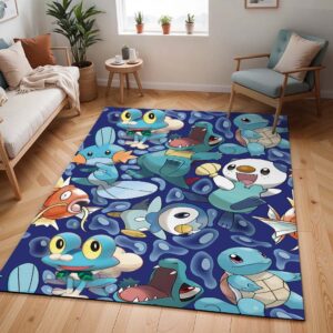 Wasser Pokémon Typ Teppich - TOK