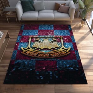 Alternative view of West Ham United Fußballclub 12 Teppich