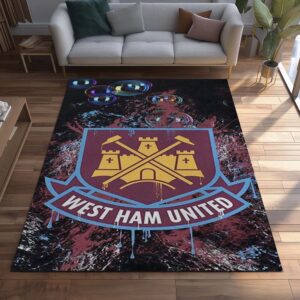 Alternative view of West Ham United Fußballclub 13 Teppich