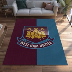 Alternative view of West Ham United Fußballclub 15 Teppich