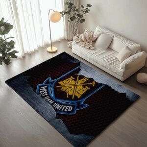 West Ham United Fußballclub 3 Teppich