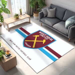 Alternative view of West Ham United Fußballclub 4 (2) Teppich
