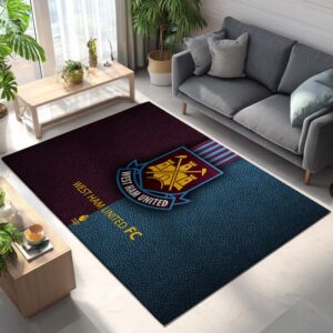 Alternative view of West Ham United Fußballclub 4 Teppich