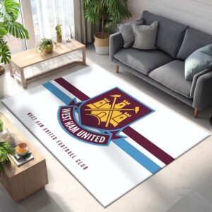 Alternative view of West Ham United Fußballclub 5 (2) Teppich