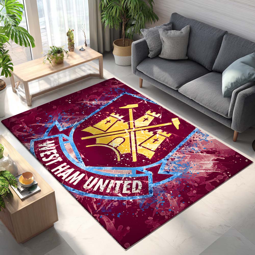 West Ham United Fußballclub 5 Teppich – Bild 2